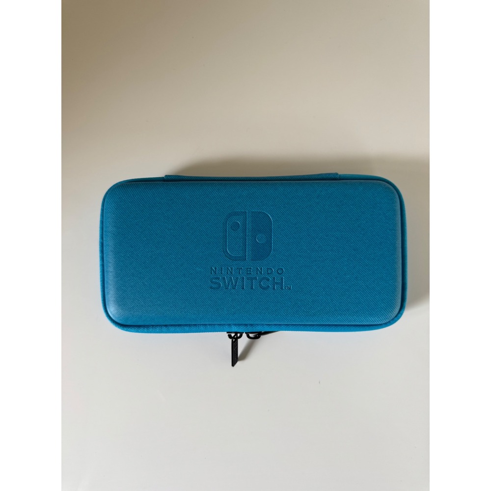Official Nintendo Switch Lite Carrying Case Turquoise Blue Travel Hardshell Case